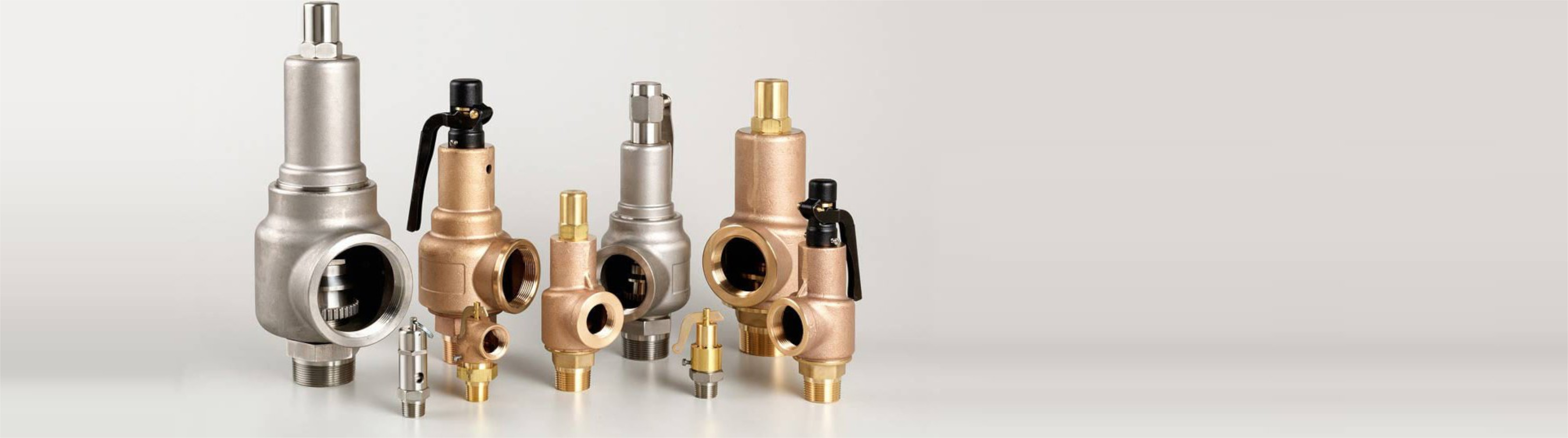 brass and stainless steel safety valves and safety relief valves