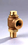 Series 135 brass safety valve with closed cap